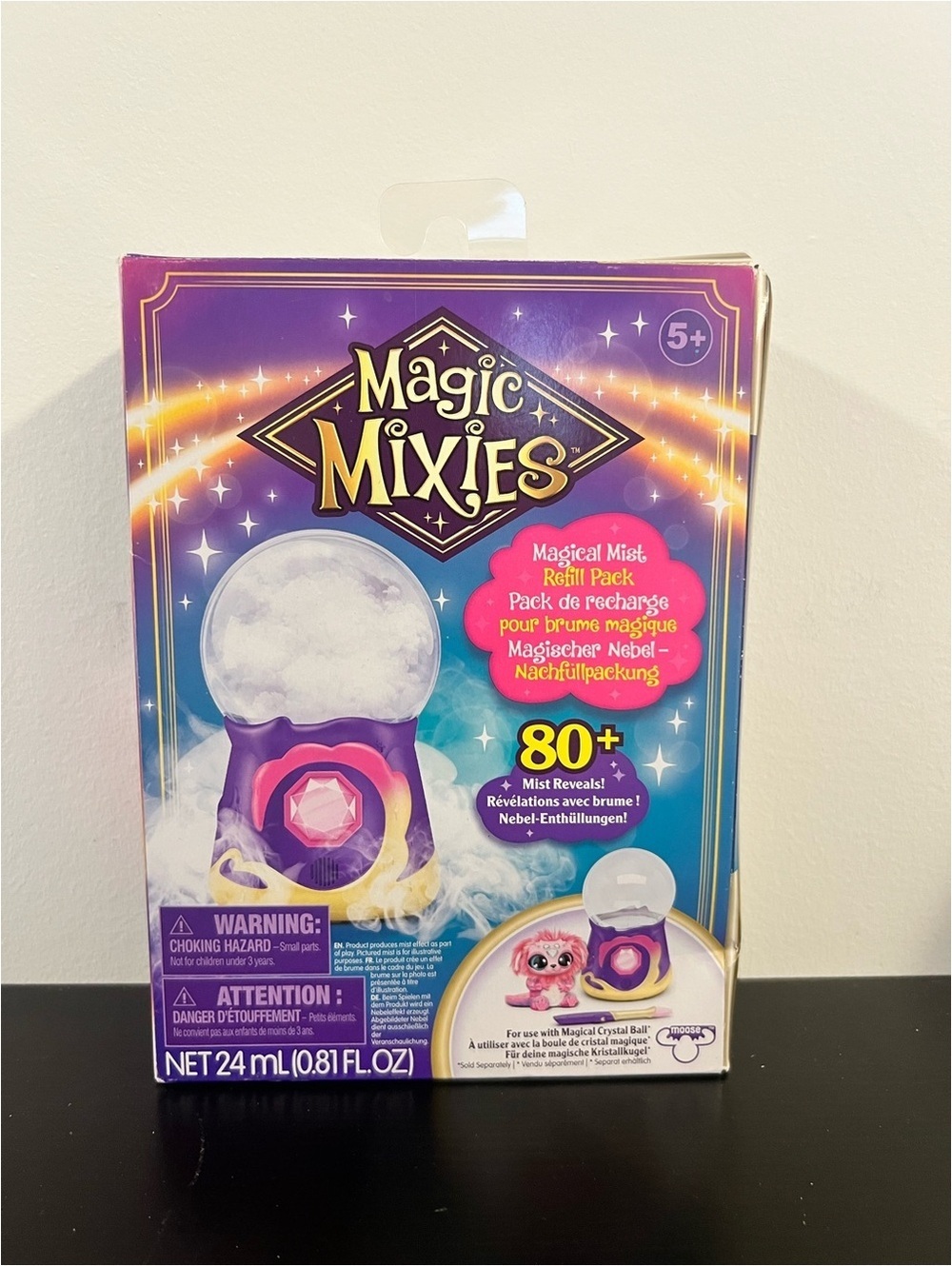 Magic Mixies Magical Mist Refill Pack 80+ Mist Reveals Purple NIB Sealed